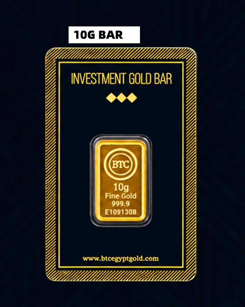 BTC Gold Bar 10 Grams