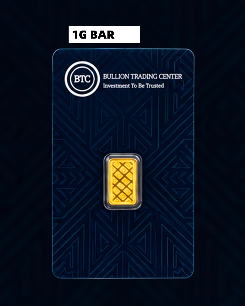 BTC Gold Bar 1 Gram
