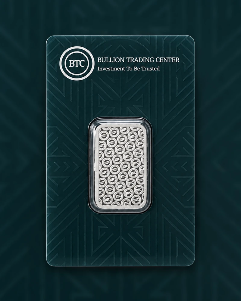 BTC Silver Bar 10 Grams